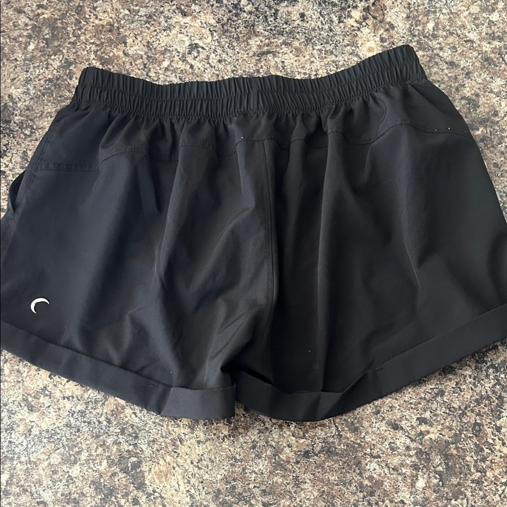 Women's Black Athletic Shorts